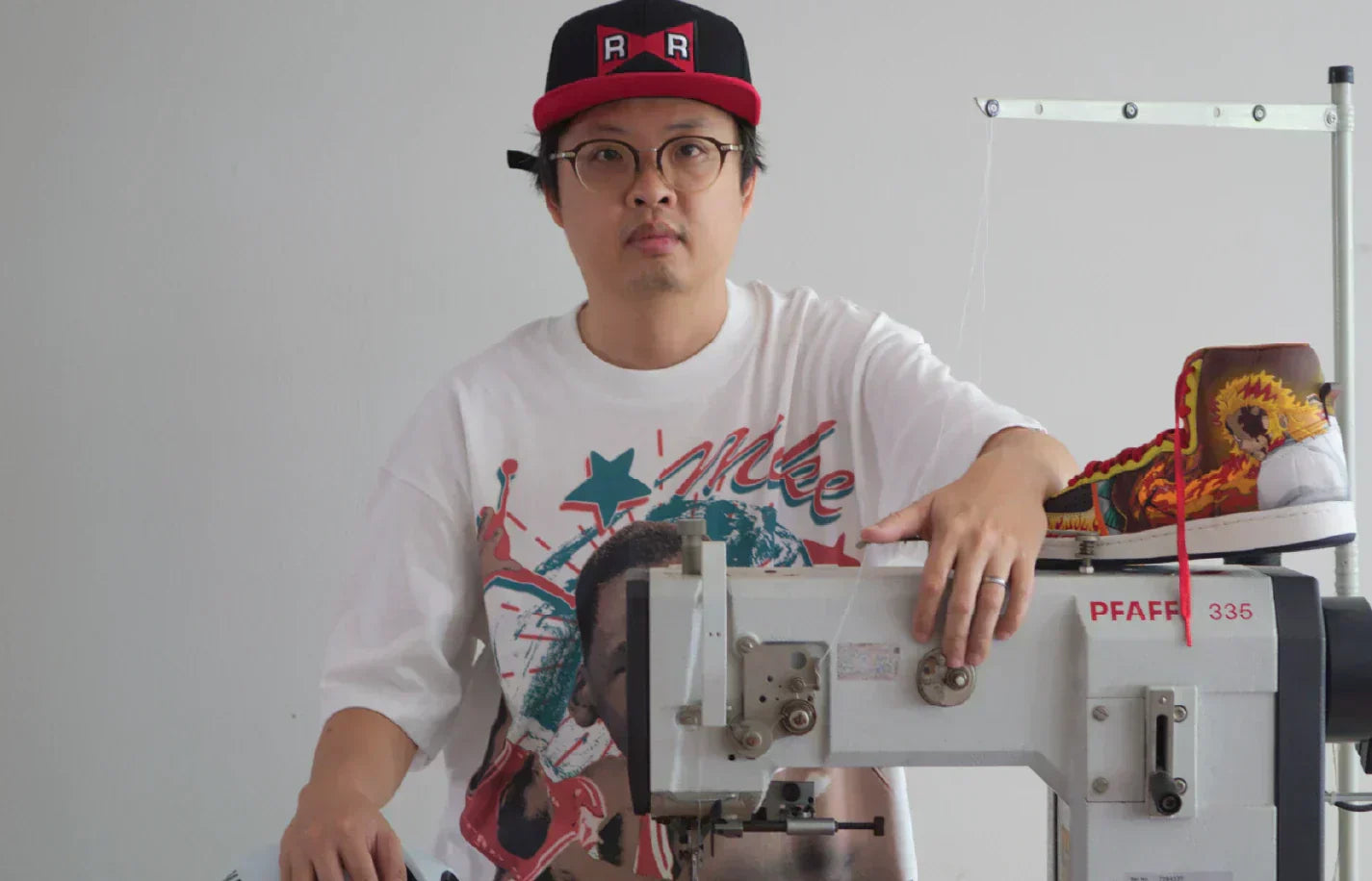 Custom Cycling Shoes by Singapore Artist | Sneaker Customization Meets Bike Culture